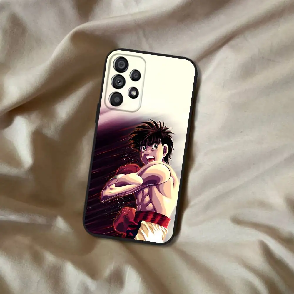 H-Hajime no Ippo Makunouchi Phone Case For Samsung Galaxy A20,A21s,A22,A31,A32,A52,A53,A72,73,A80 Soft Black Cover