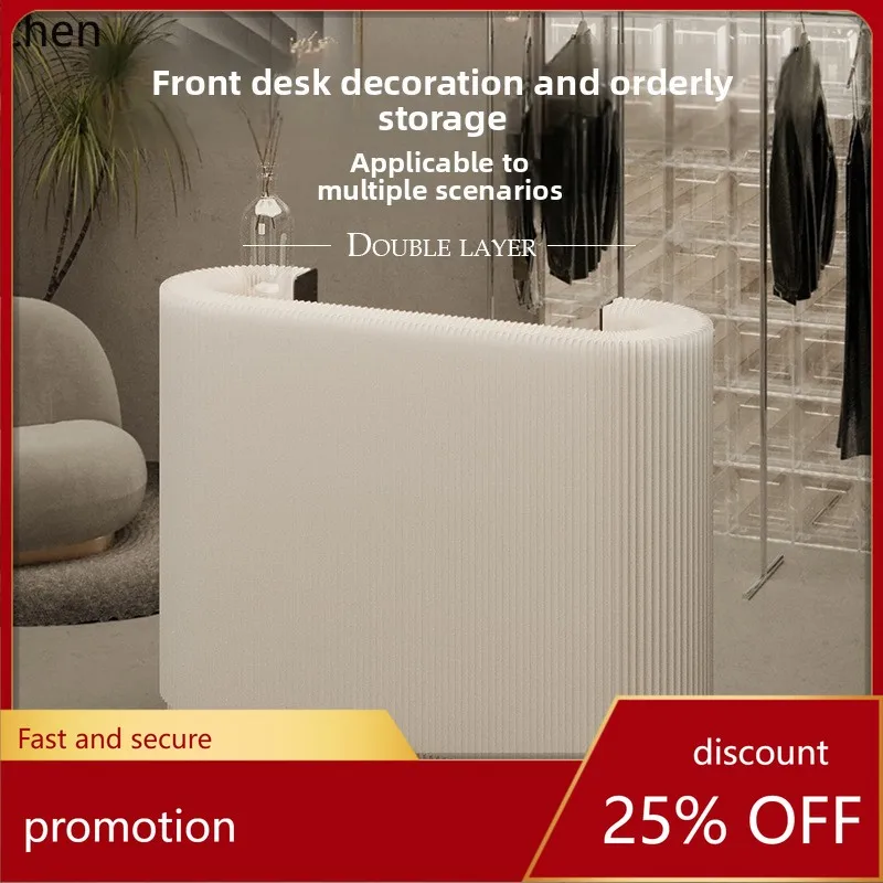 

YFY Front Desk Reception Desk Cashier Clothing Counter Exhibition Mobile Bar Counter