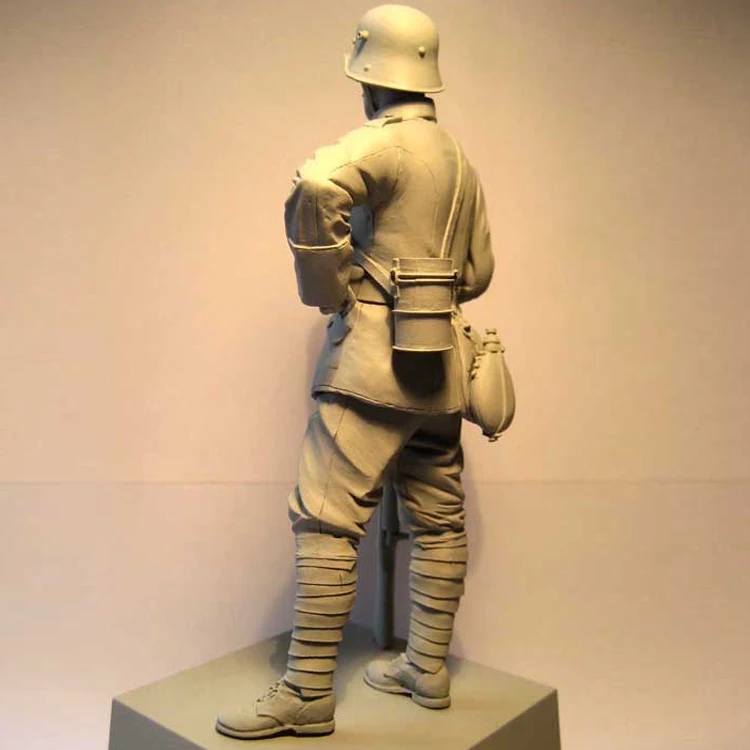 1/16 Imperial German, Resin Model figure GK, Soldier Military theme of WWII Unassembled and unpainted kit