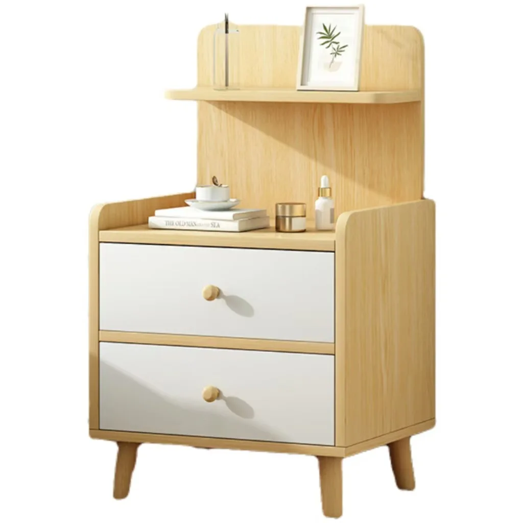 

Bedside table, shelf, small household bedroom, simple locker, integrated rental room, storage and placement cabinet