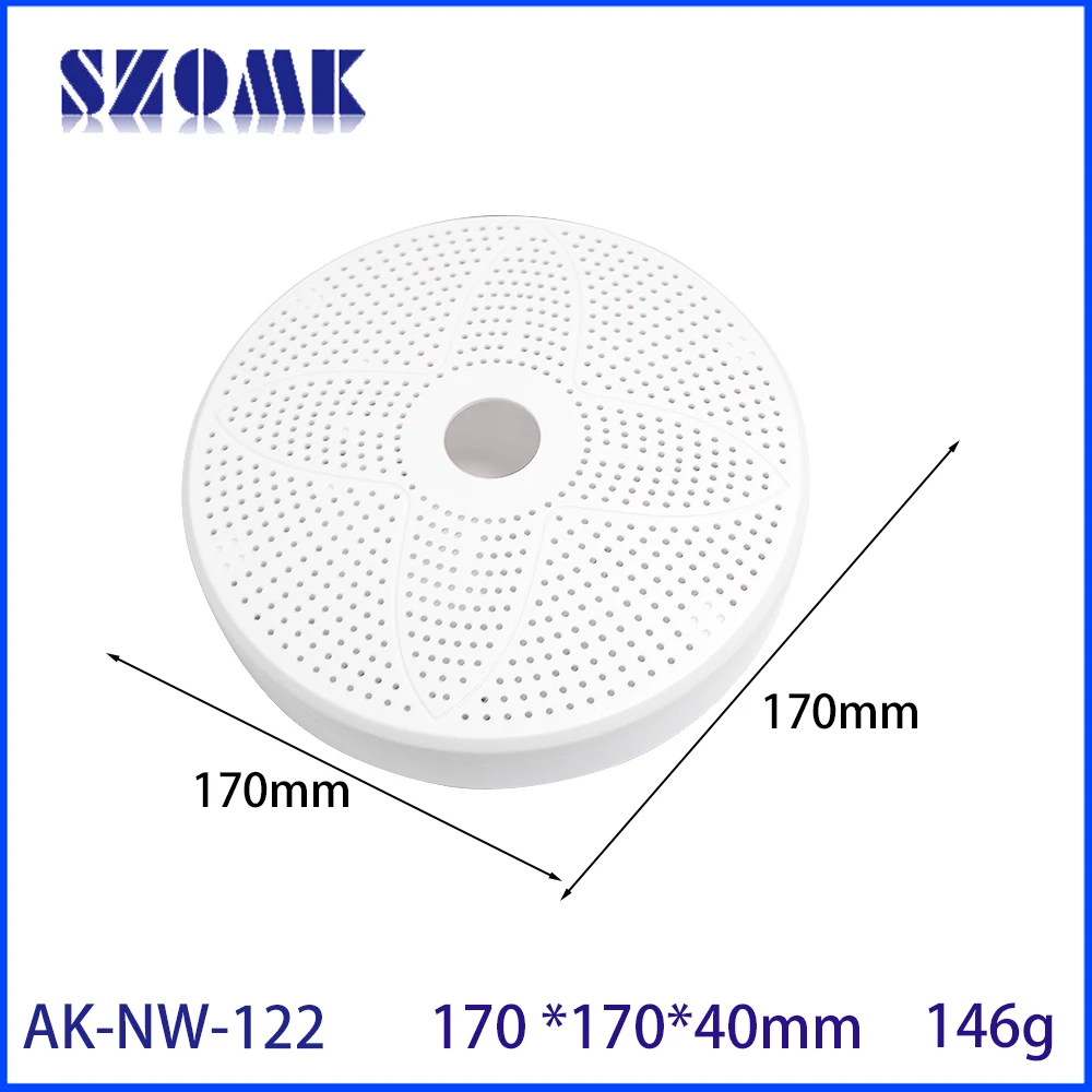 8Interfaces Abs Temperature Humidity Housing Air Quality Monitor Ap Housing 168*50mm Plastic Enclosure Electric Box