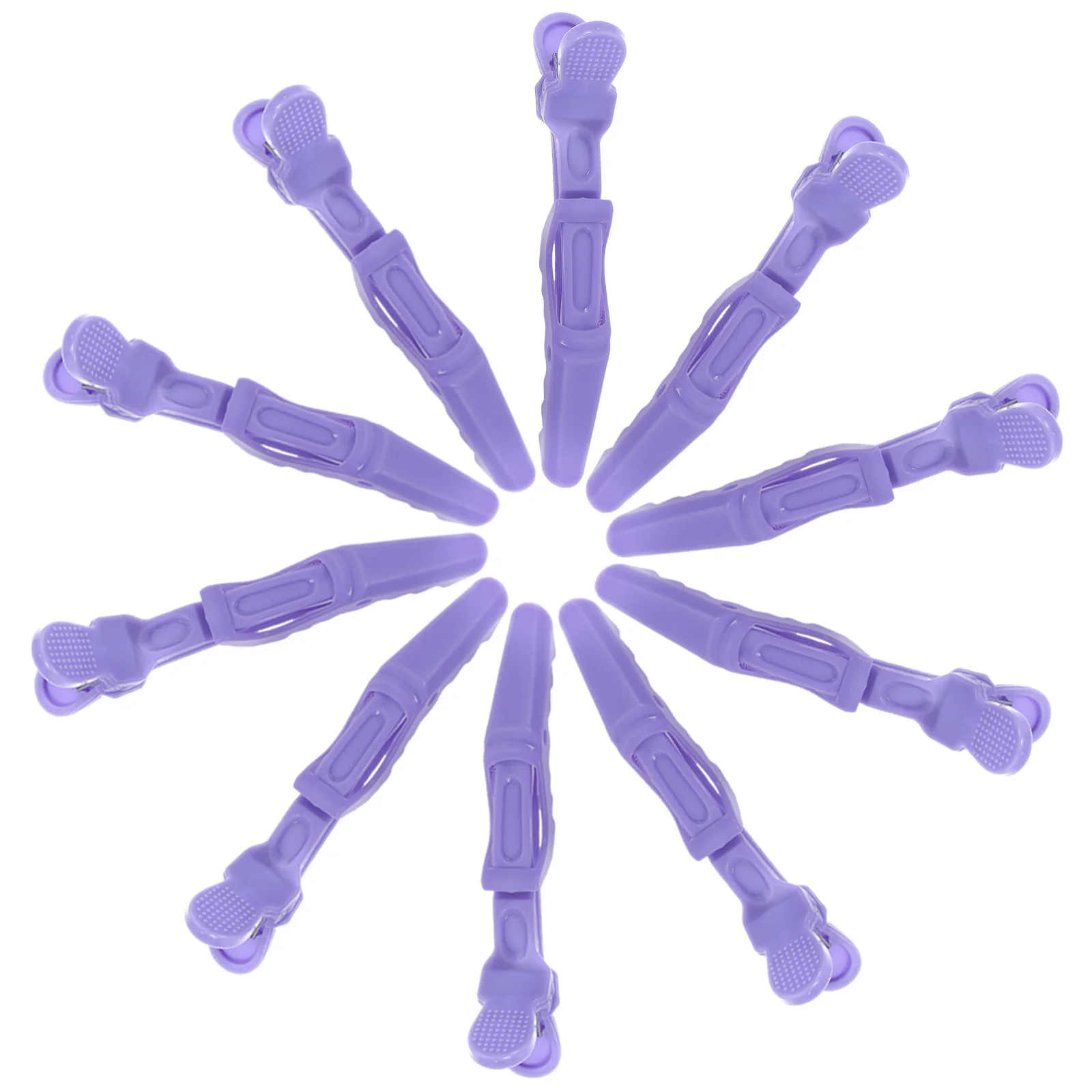 

Набор из 12 прочных пластиковых заколок-крокодилов для разделения прядей, для укладки густых волос, профессиональное использование