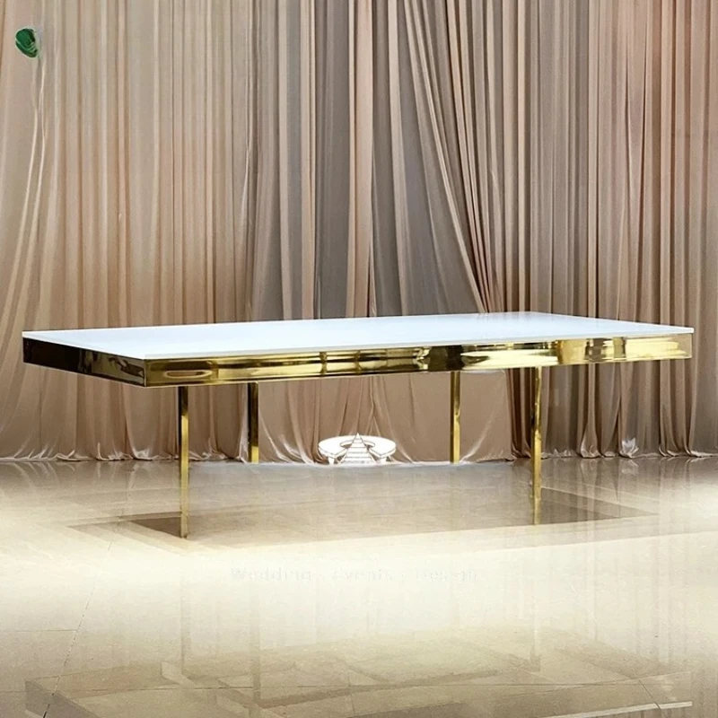 

Restaurant stainless steel traditional dining table and chair set 12 seats