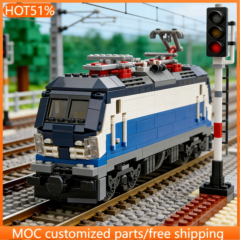 

901 PCS Car Locomotives with wide applications MOC Customize Modular Building Block Simple Popular Model DIY Assembly Toy Gift