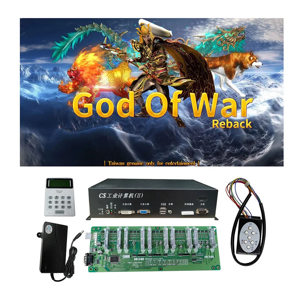 USA Popular 4/6/8/10 Players God Of War Fishing Hunter Game Machine Host Accessories