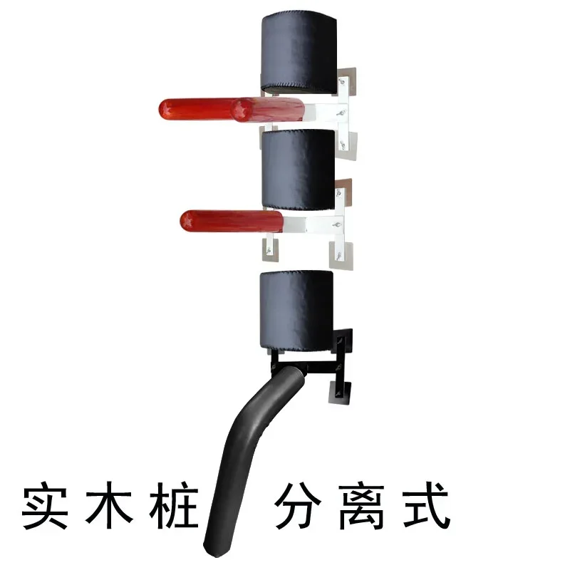 For Add leg sweeping function Wall-mounted spring pile, Wing Chun wooden pile, simple Jeet Kune Do wooden pile, bamboo pile