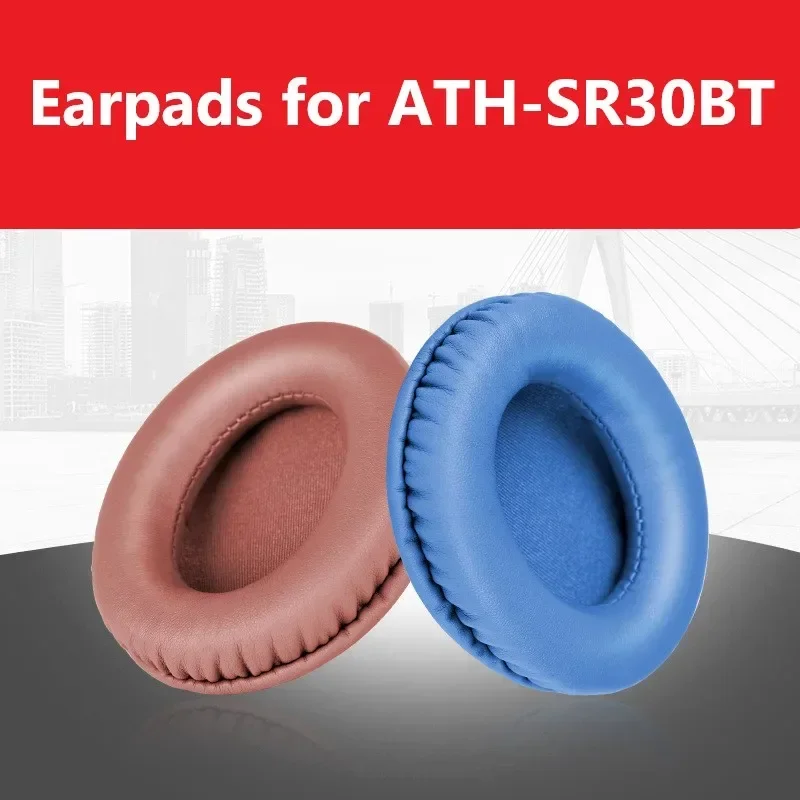 Bantalan telinga busa spons kualitas tinggi untuk ATH-SR30BT penutup bantal earpad kulit lembut untuk Headphone AR5BT AR5IS