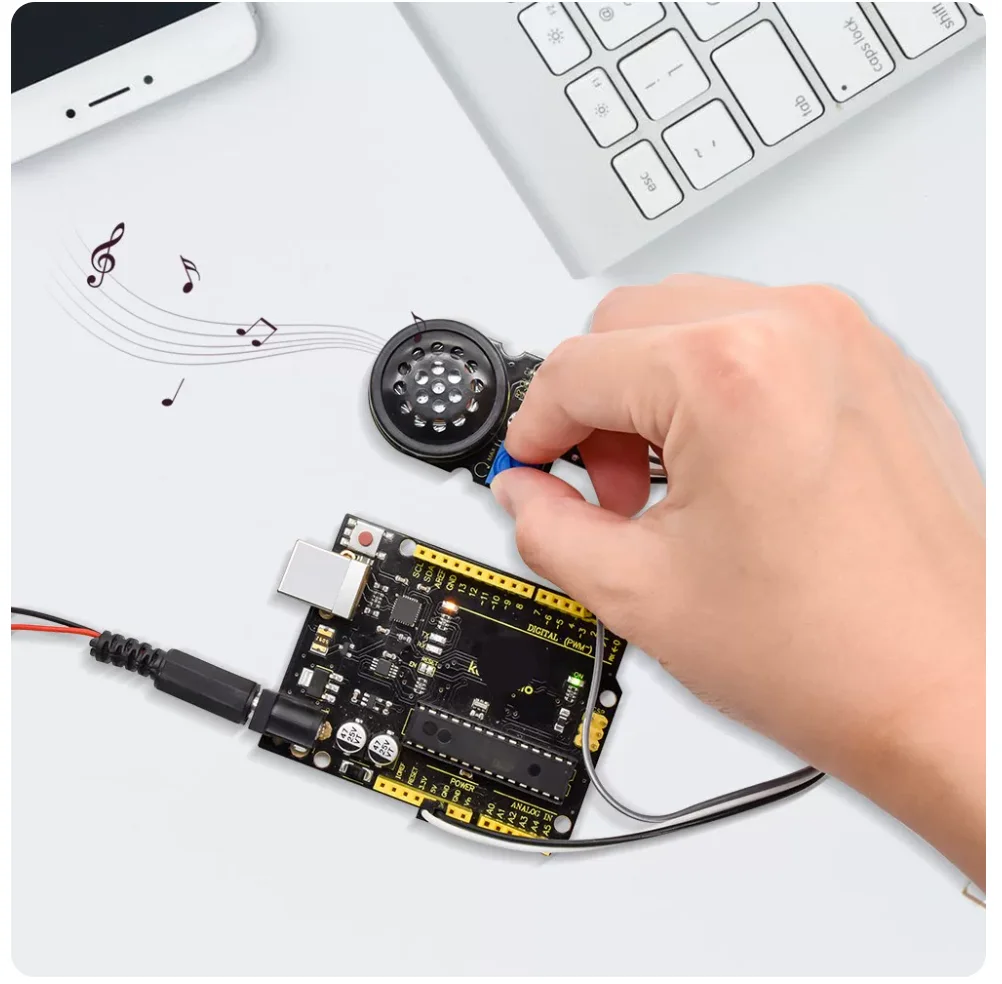 8002 Speaker Audio Amplifier Module DIY Power Amplifier Board Compatible with Arduino for Electronic Projects