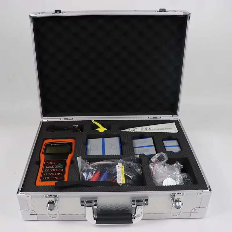 

High Performance Good Price Portable Clamp on Handheld Ultrasonic Water Flow Meter for Pure Liquid Acid Alkali Liquid