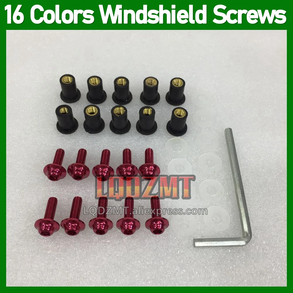 31 шт. болты для лобового стекла мотоцикла для HONDA CBR500 CBR 500 R 500R C 500CC CBR500R 16 17 18 2016 2017 2018 фотовинты