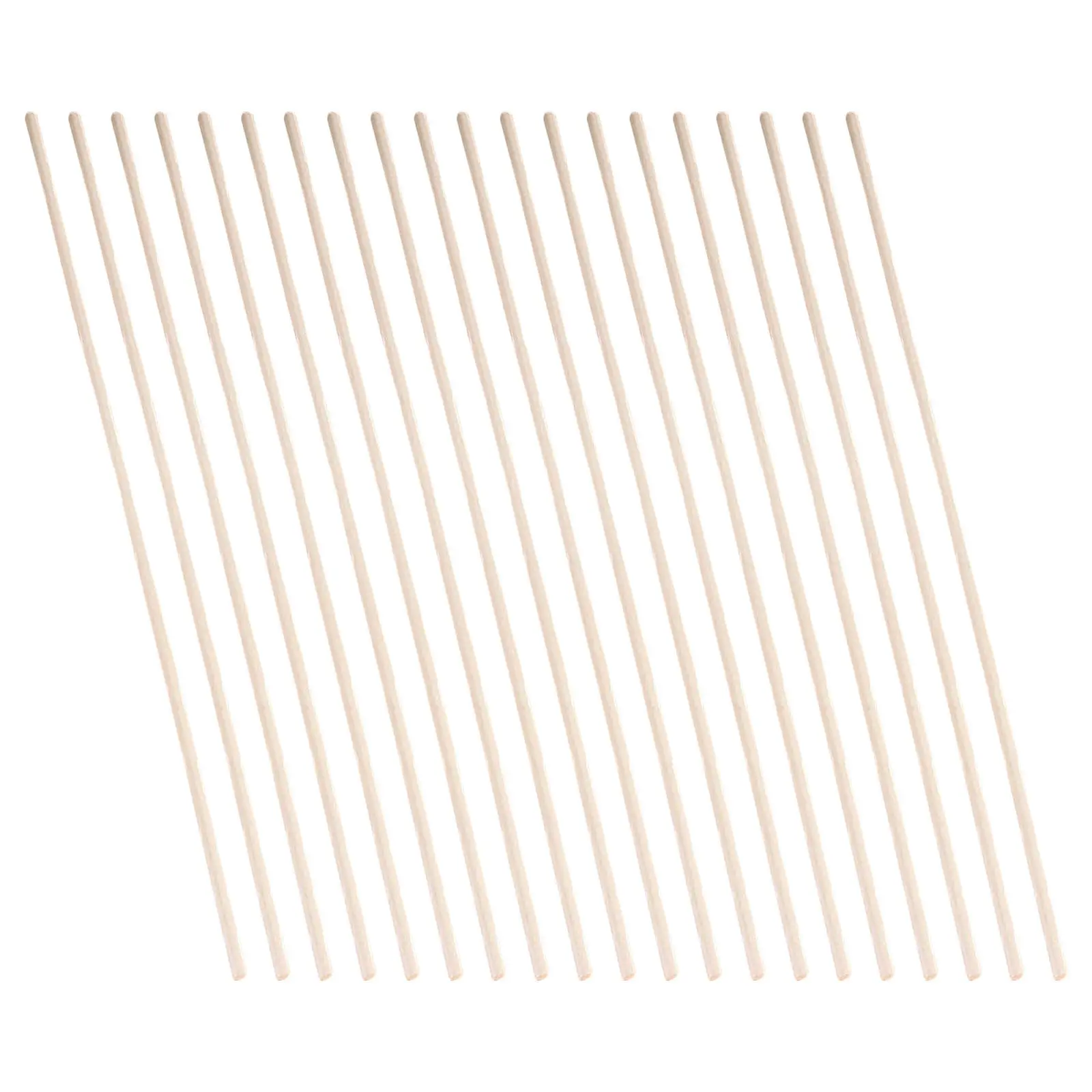 50Pcs Ivory Natural Reed Diffuser Replacement Sticks for DIY Fragrance Customization Living Purifying Aroma Decor