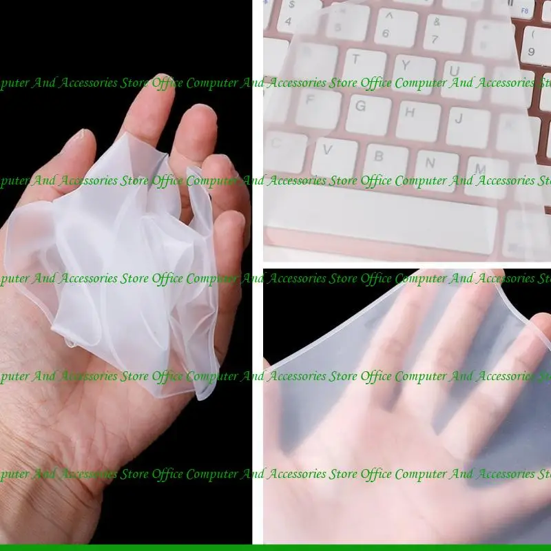 U55C Laptop Keyboard Cover Protector Film for 10-17in Laptop TPU Keyboard Film Transparent Skin Protective Accessories