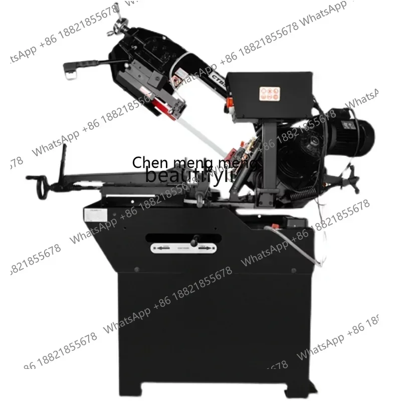 New arrive AY Y Ctbs260g Saw Machine Small Desktop Metal Cutting Machine Horizontal Band Saw Carpentry Sawing Bed