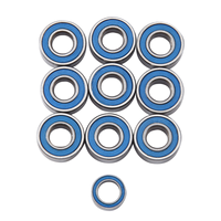 10Pcs Sealed Bearing Kit for Tamiya CW-01 CW01 RC Car Upgrade Parts Accessories