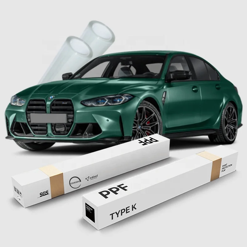 

CHISI 7,5 мил прозрачная глянцевая самовосстанавливающаяся автомобильная защитная пленка из ТПУ PPF для кузова автомобиля