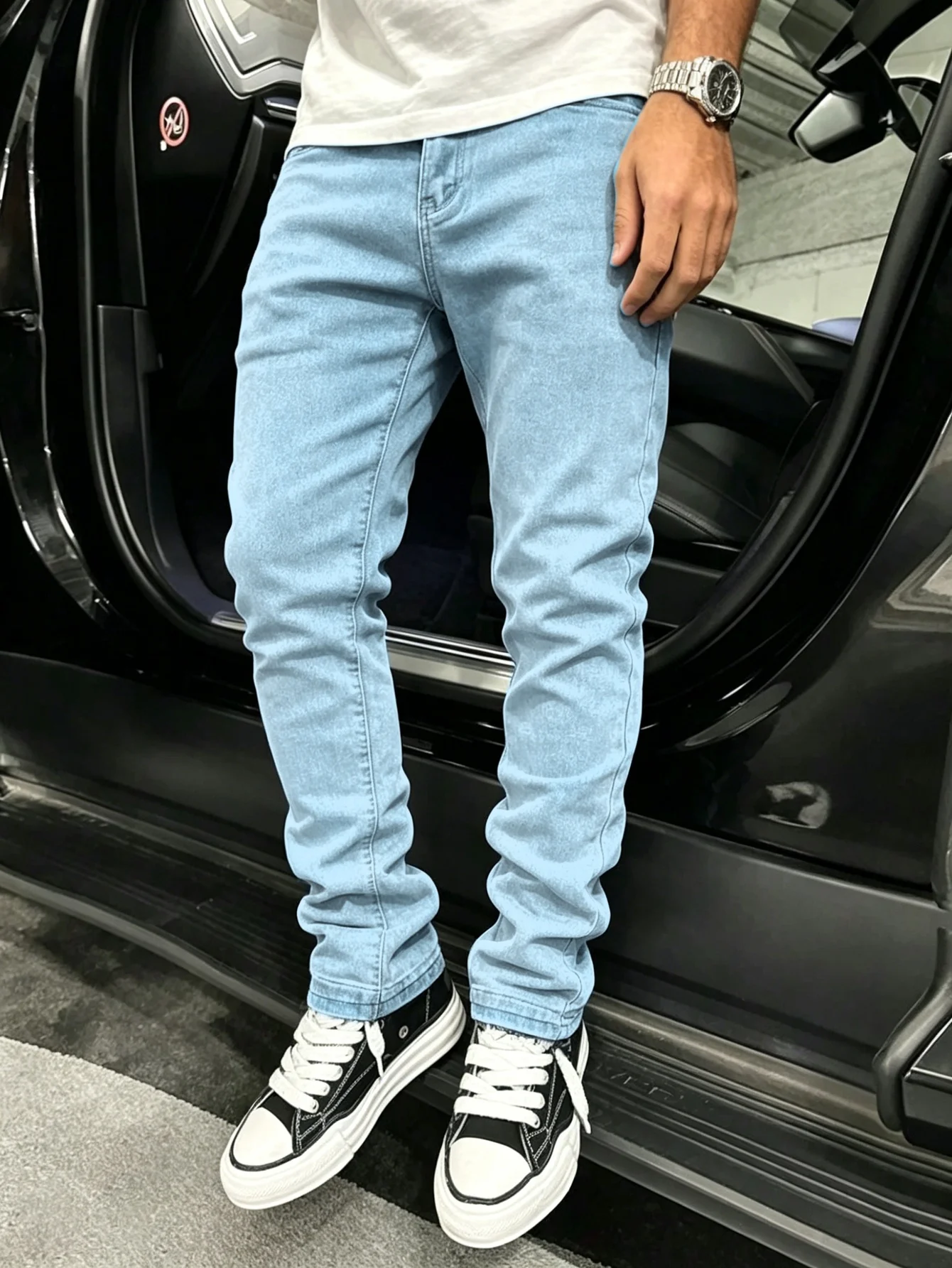 Blauwe slim jeans voor heren,  - Men'S Accessories For Jeans recensie en prijs