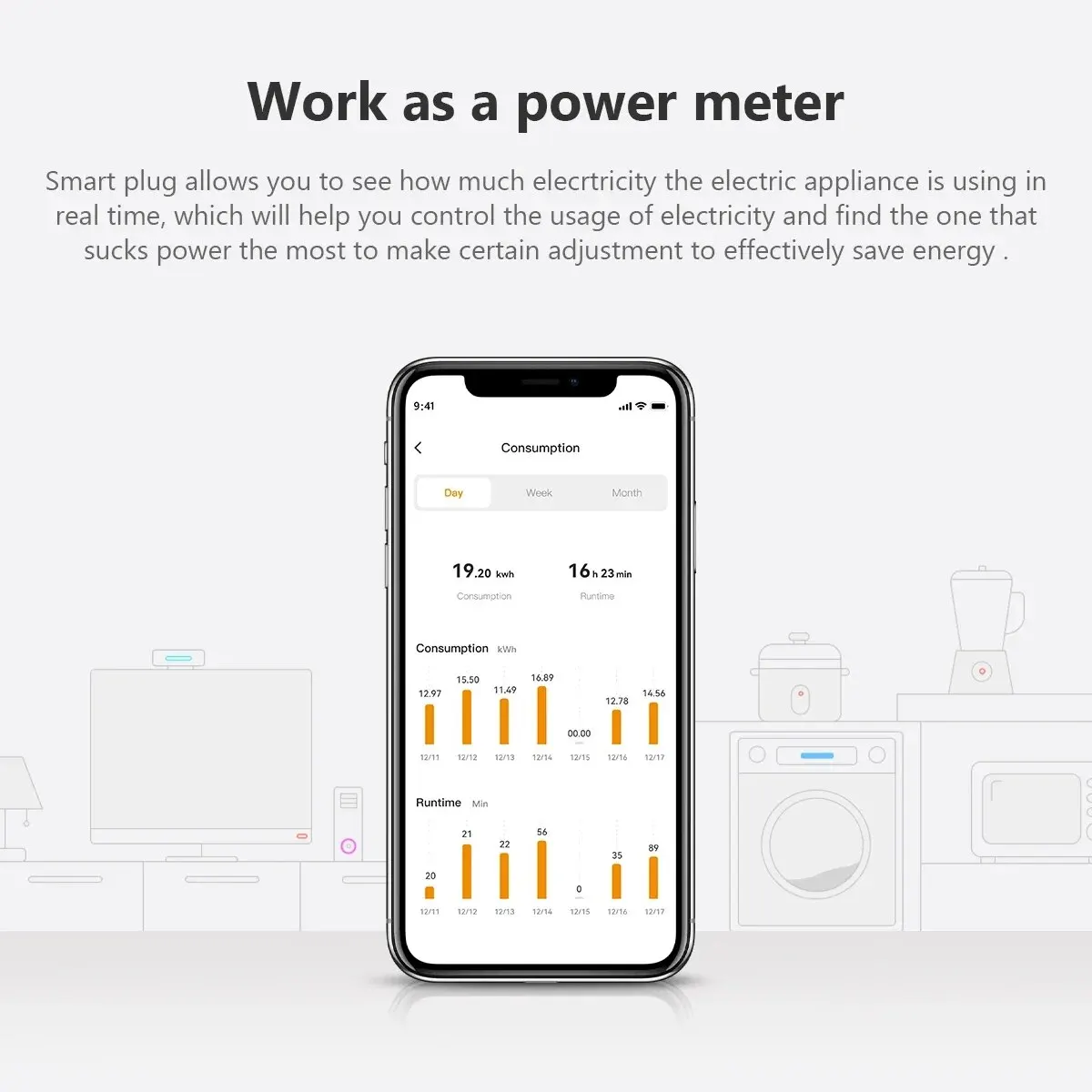 IMOU CE1 Smart Socket EU Smart Plug With Power Energy Monitoring Remote Control Voice Control Support Alexa Assistant 220-240V