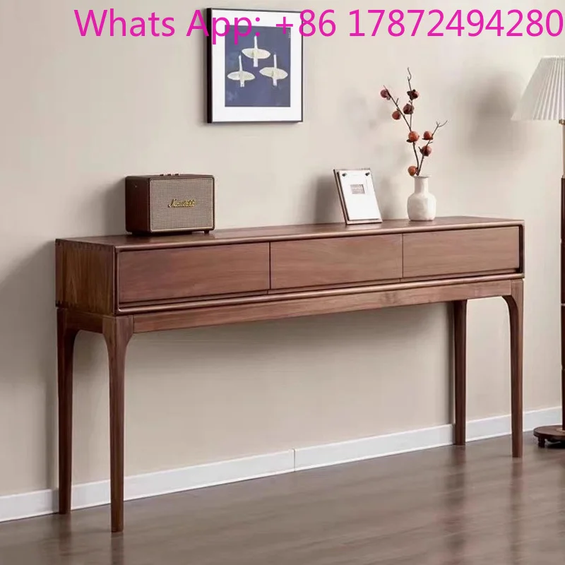 Mid Century Classic Console    Rustic Storage Hallway Glamour Console    American Vintage Meuble Salon Furniture Home
