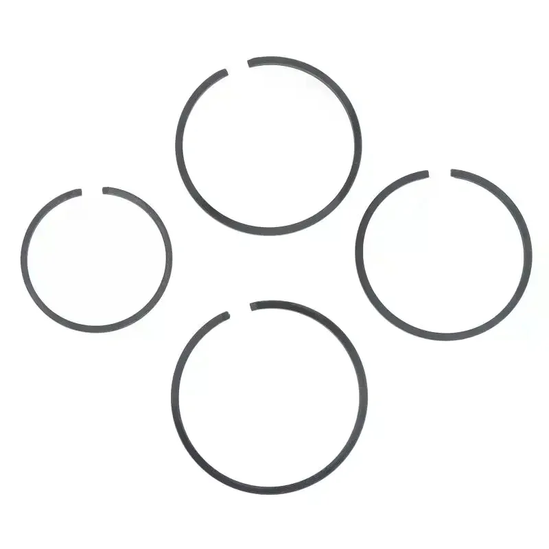 /PFU/Durable Carbon Steel Piston Rings High Wear Resistance For Chainsaws Trimmers Pruning Machines Repair Garden Tools 2Pcs