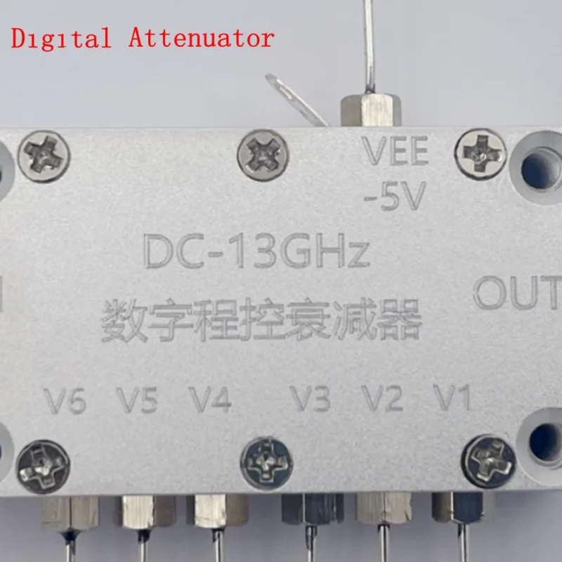 DC-13G Ultra Wideband Digital Programmable Attenuator Programmable RF Attenuator Adjustable Attenuation CNC Attenuation