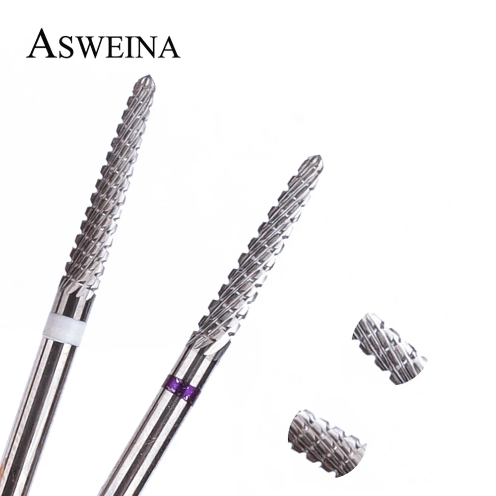 Carbide Nail Drill Bit Milling Cutters for Manicure Pedicure Electric Files Gel Remove Polishing Burr Cuticle Nails Accessories