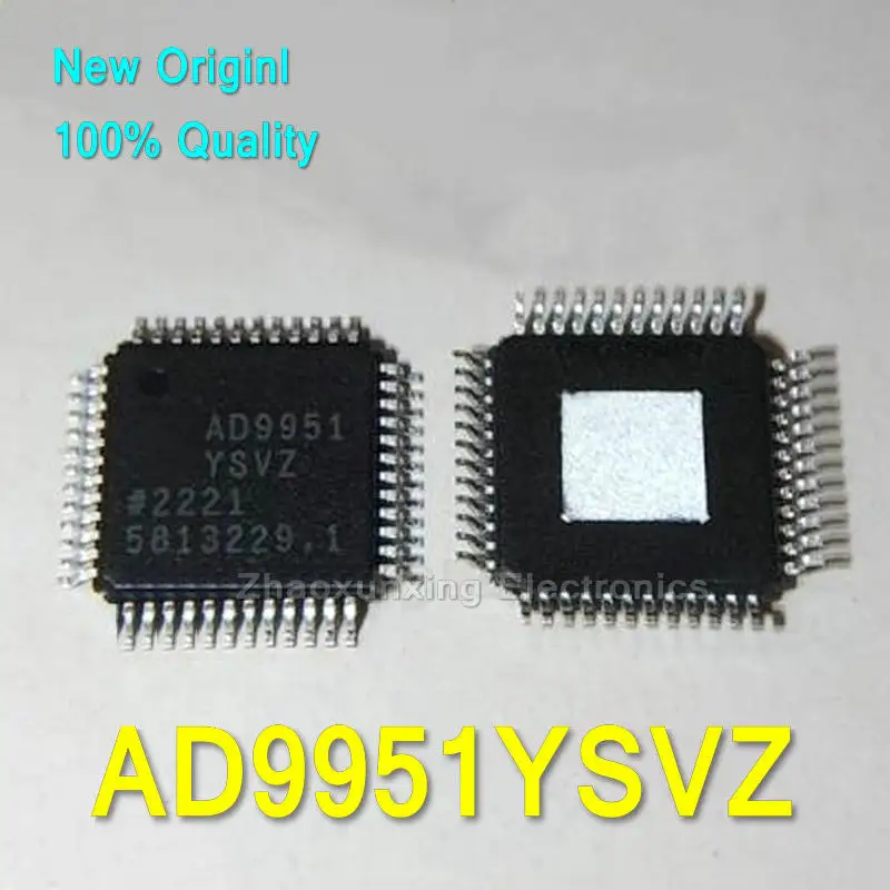 1~2PCS   New     AD9951YSVZ    LQFP-48   AD9951YSV     AD9951     LQFP48      Chipset