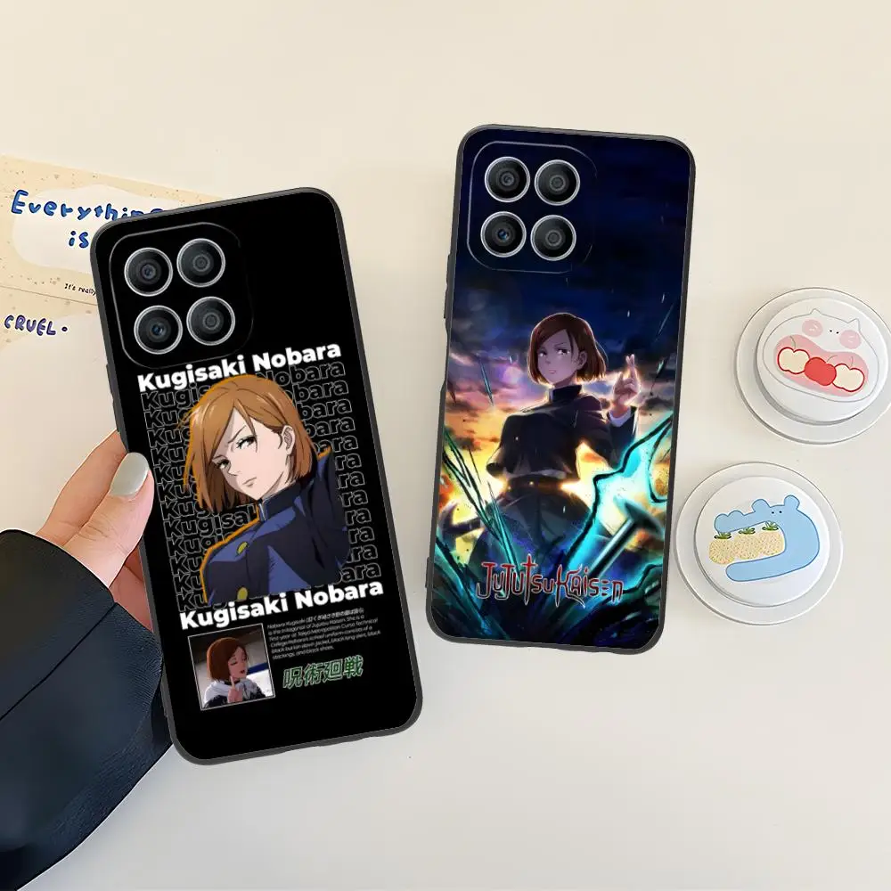 

Чехол для мобильного телефона Jujutsu Kaisen Nobara для Honor 90 80 70 60 50 30 20 10 9 8 7 Pro S SE Lite 5G с цветным принтом, роскошный чехол