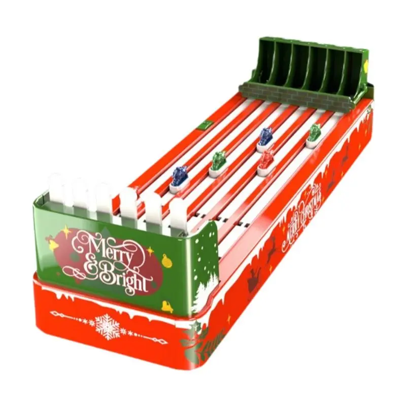 BEDW-Jogo de corrida de cavalos de mesa temático de Natal engraçado para presente de interação familiar lembranças de festa divertidas em casa interativas