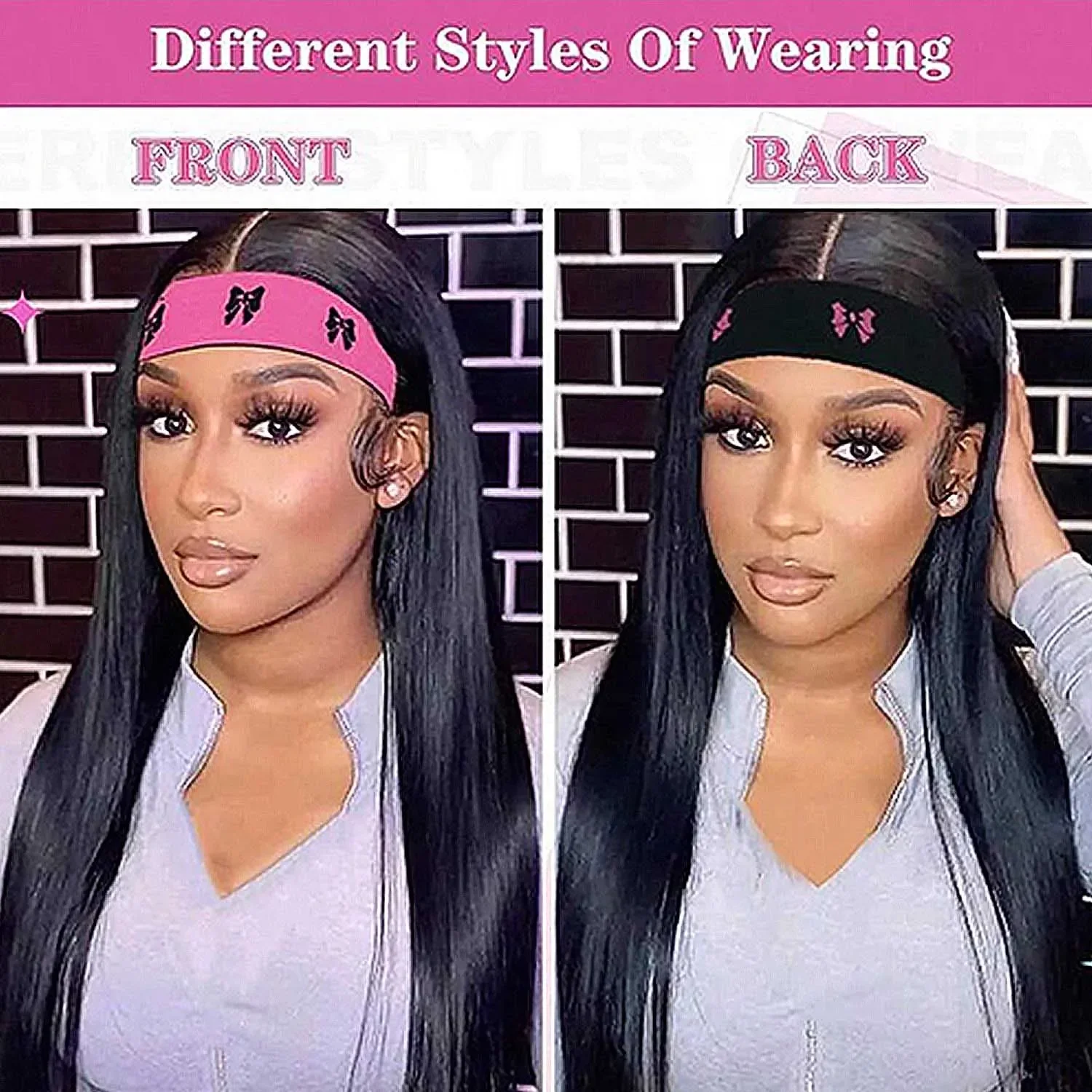 ﻿   1 pz Fascia elastica per bordi della parrucca Avvolgere la fascia della parrucca Fascia di fusione del pizzo per farti bordi Bordo dei capelli del bambino Fasce di fusione della parrucca regolabili