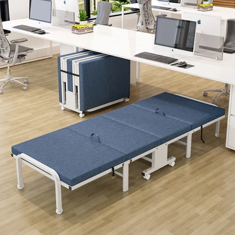 Space Saving Bed Multifunctional Portable Sleeping Beds Individual Folding Loft Desk Steel Lunch Break Mueble Cama Bunk Metal