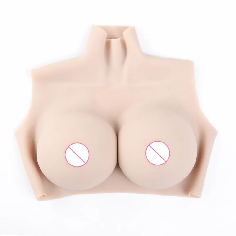 

Short High-necked Half-body Solid Fake Chest CD Disguised Fake Mother Fake Breast Fake Breast Liquid Silicone Fake Breast