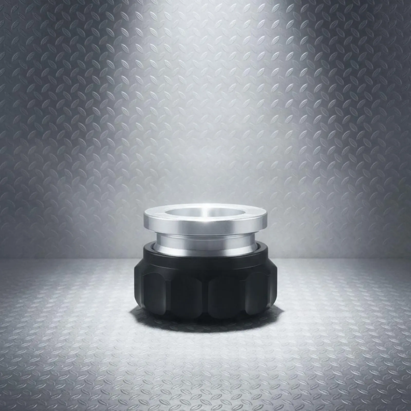 Weld on Filler Cap Anodized Finish Weldable Reservoir Bung and Cap Billet Aluminum Filler Neck Knurled Grip for Racers - view 4