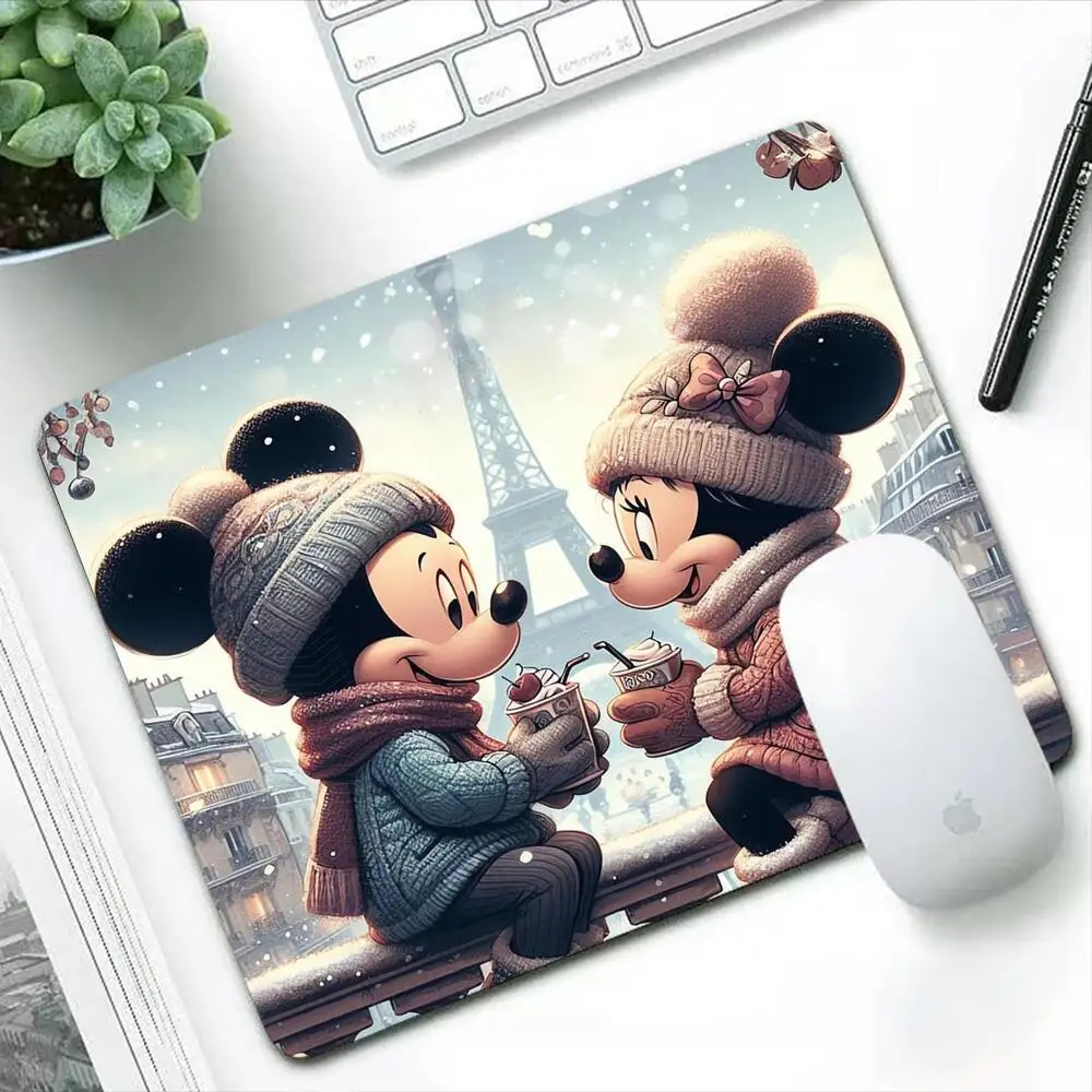 

Mickey Minnie Mouse Mouse Pad Anime Gamer Desk Mat PC Gamer Cabinet Gaming Laptop Varmilo Accessories Keyboard Mousepad