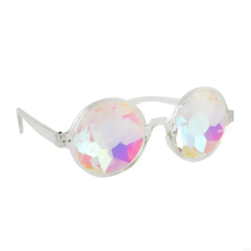 

B95F Sunglasses Prism Diffraction Glasses Festival Eyewear Party Rave Glasses