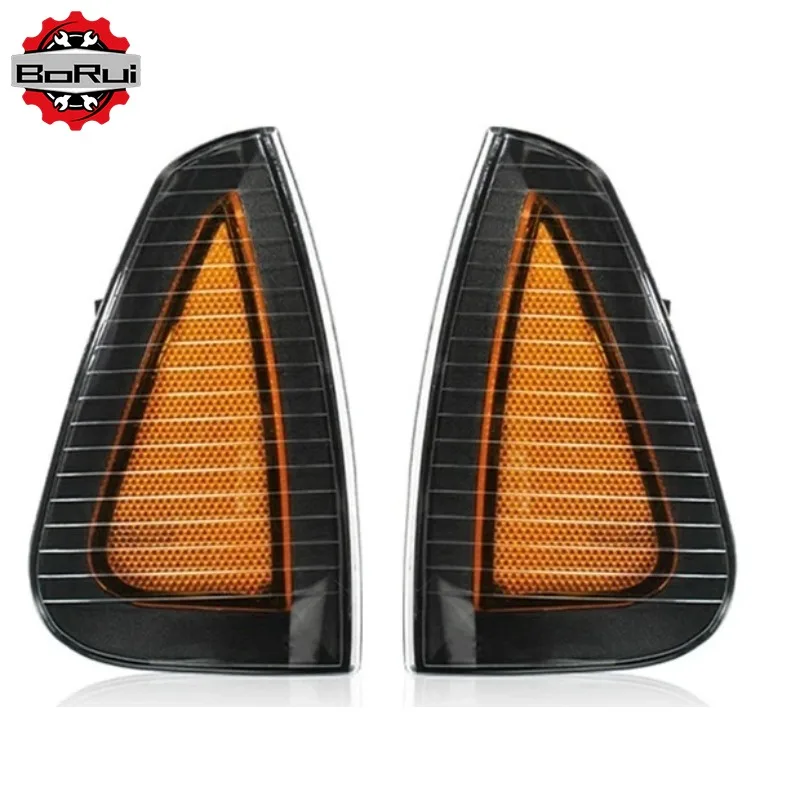 CH2550124 CH2551126 4806219AD 4806218AD 1 Paar Weiß/Schwarz/Gelb Signal Seitenmarkierungsleuchten Für Dodge Charger 2005-2010