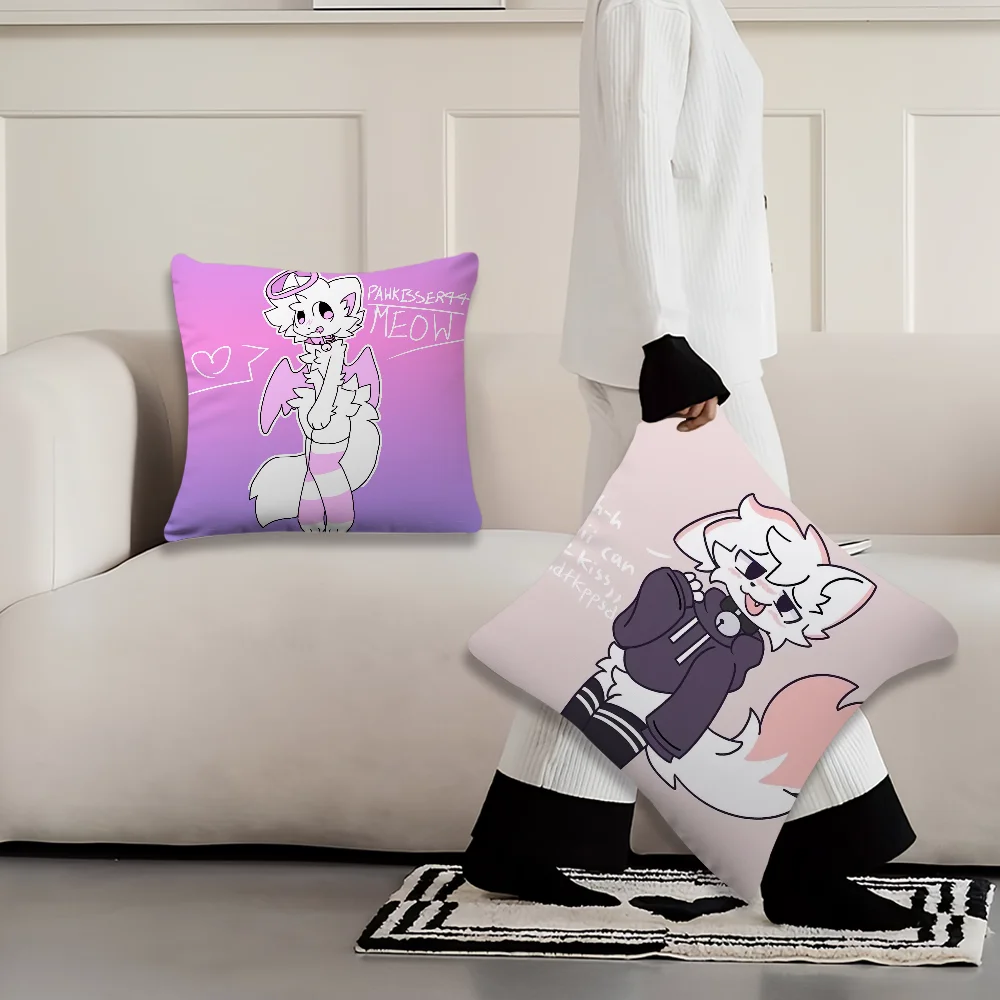 Cartoon B-Boykisser S-Silly Cat Decoration Room Home Sofa living Office Car Nordic Simplicity Pillow Cover