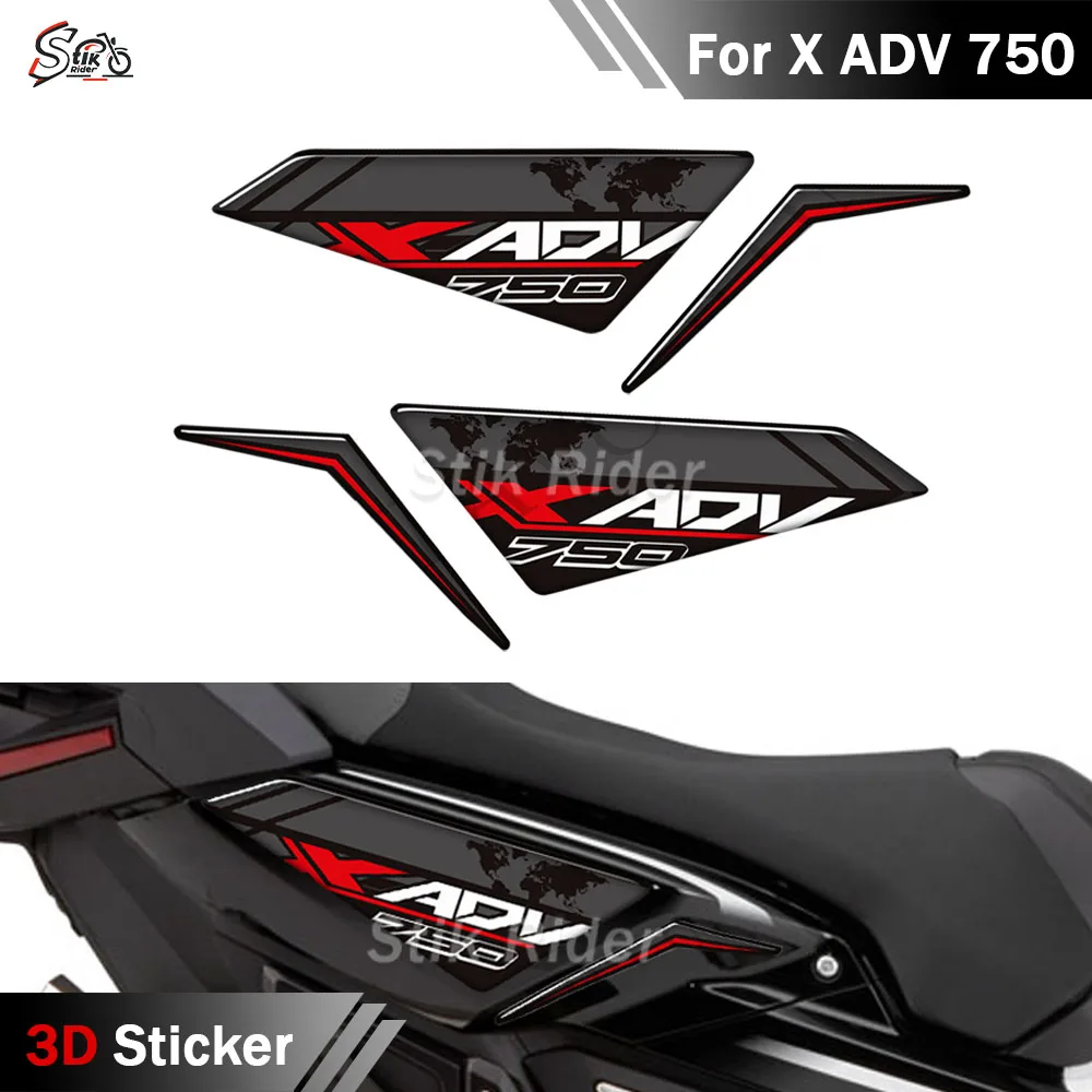 

For HONDA XADV X-ADV X ADV 750 750 Motorcycle fairing windshield mudguard helmet decoration Protective stickers