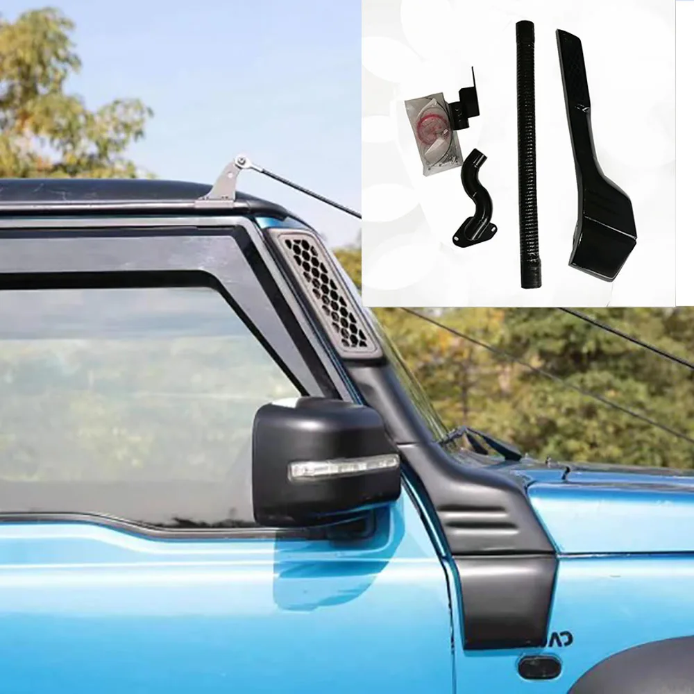 Car Offroad Snorkel Kits For Suzuki Jimny 2018-2022 ABS Matte Black GEN 4 Air Intake Systems Exterior Accessories