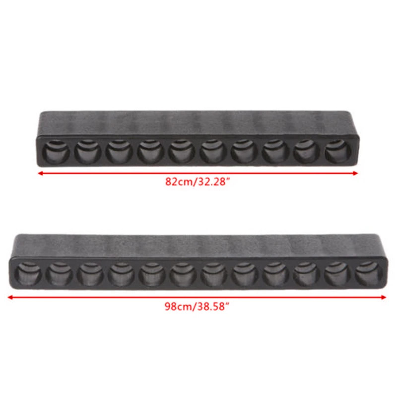 Hot Screwdriver bit holder 1/4\" inch Hole Storage 6.35mm Head Home Organizer Plastic Tool Case DIY 10/12 Holes
