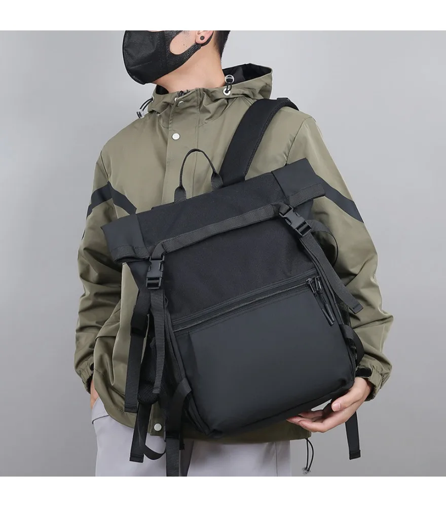 Backpack commuter schoolbag personalized computer bag casual backpack street fashion