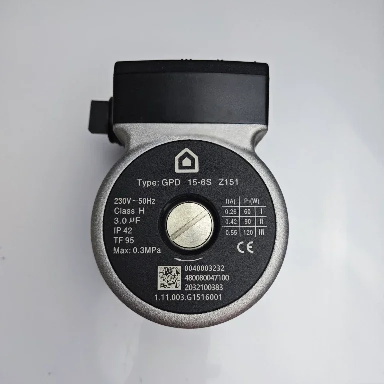 Bomba de agua de caldera de pared de gas Ariston de condensación italiana, accesorios de bomba de circulación, motor de cabezal de bomba