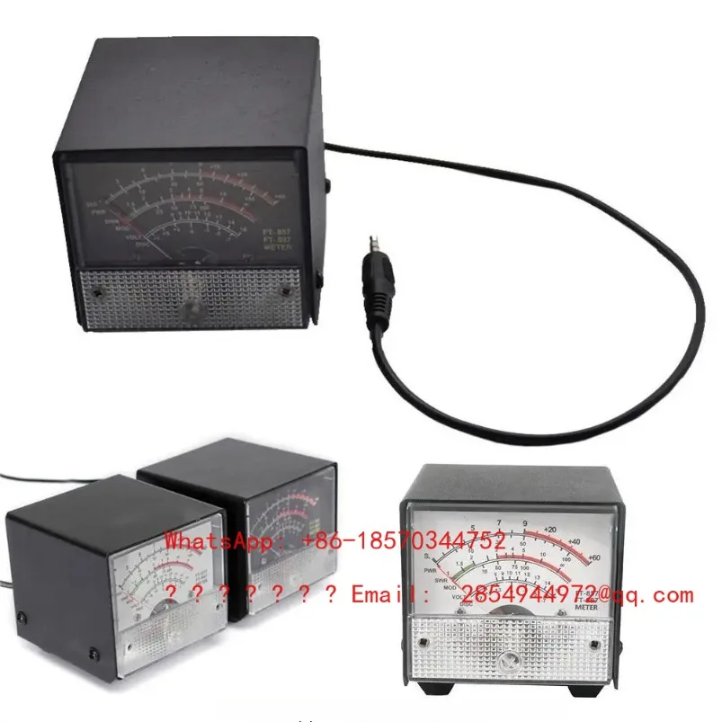 2026    Metal Shell External Power Meter Standing Wave FT-857 External Multi-function Expansion Meter