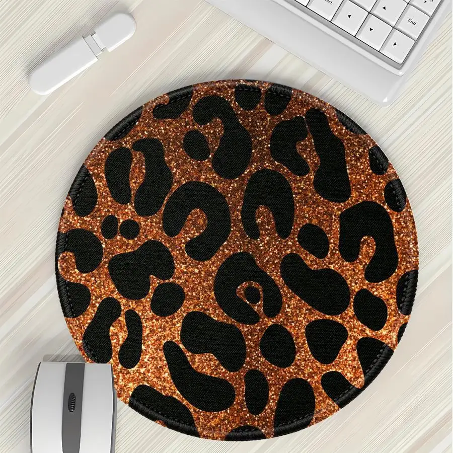 

Waterproof 1pc Mouse Pad Desk accessories Game Console Pad Keyboard Mouse Pad office Pad Computer Laptop Pad Cartoon Leopard