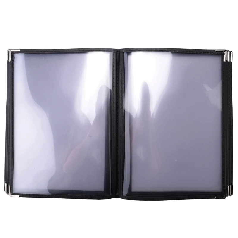 Transparent Restaurant Menu Covers For A4 Size Book Style Cafe Bar 10 Pages 20 View