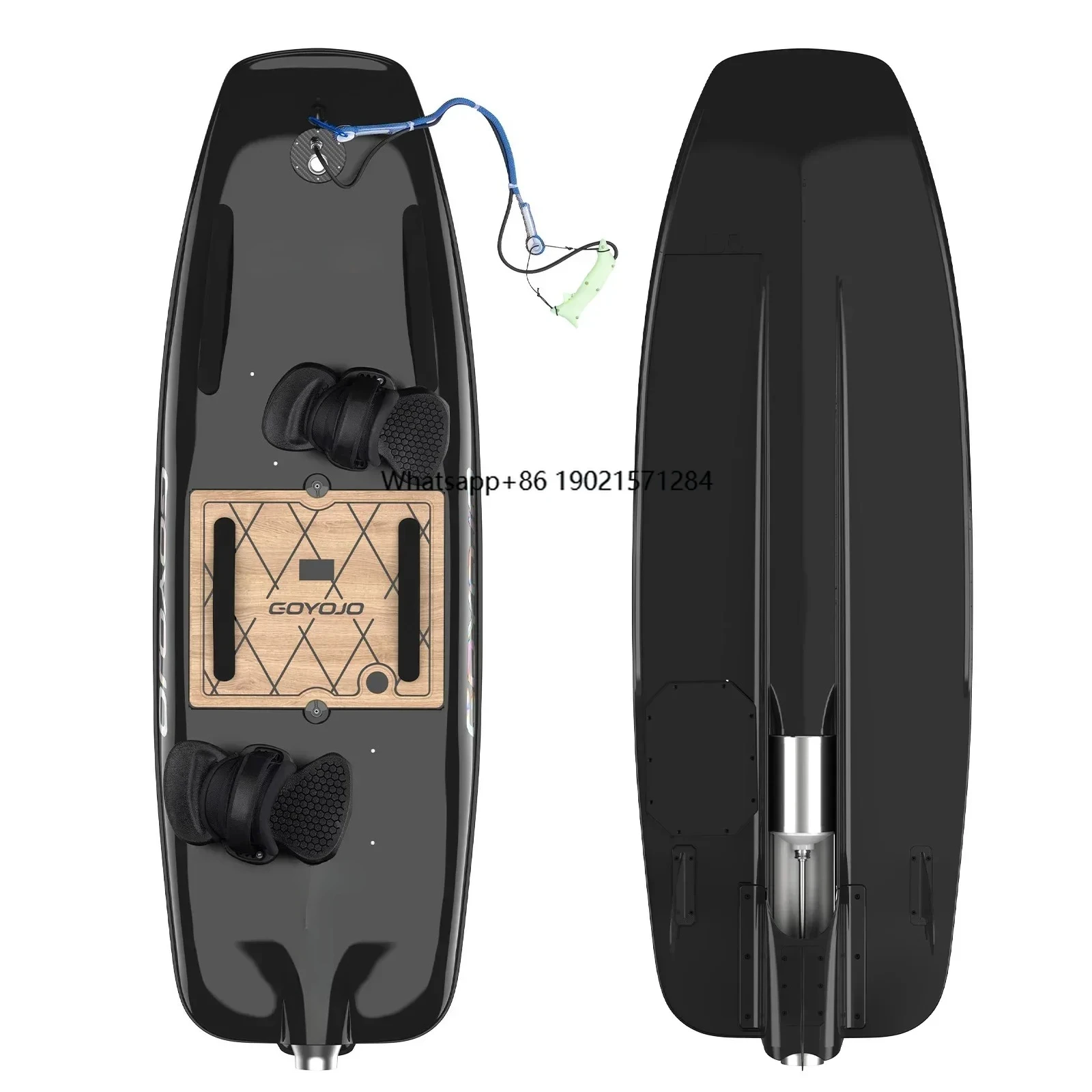 electric surfboard carbon fiber jet surfboard seaside outdoor sports 10KW 55km/h can be customized logo wooden seawater