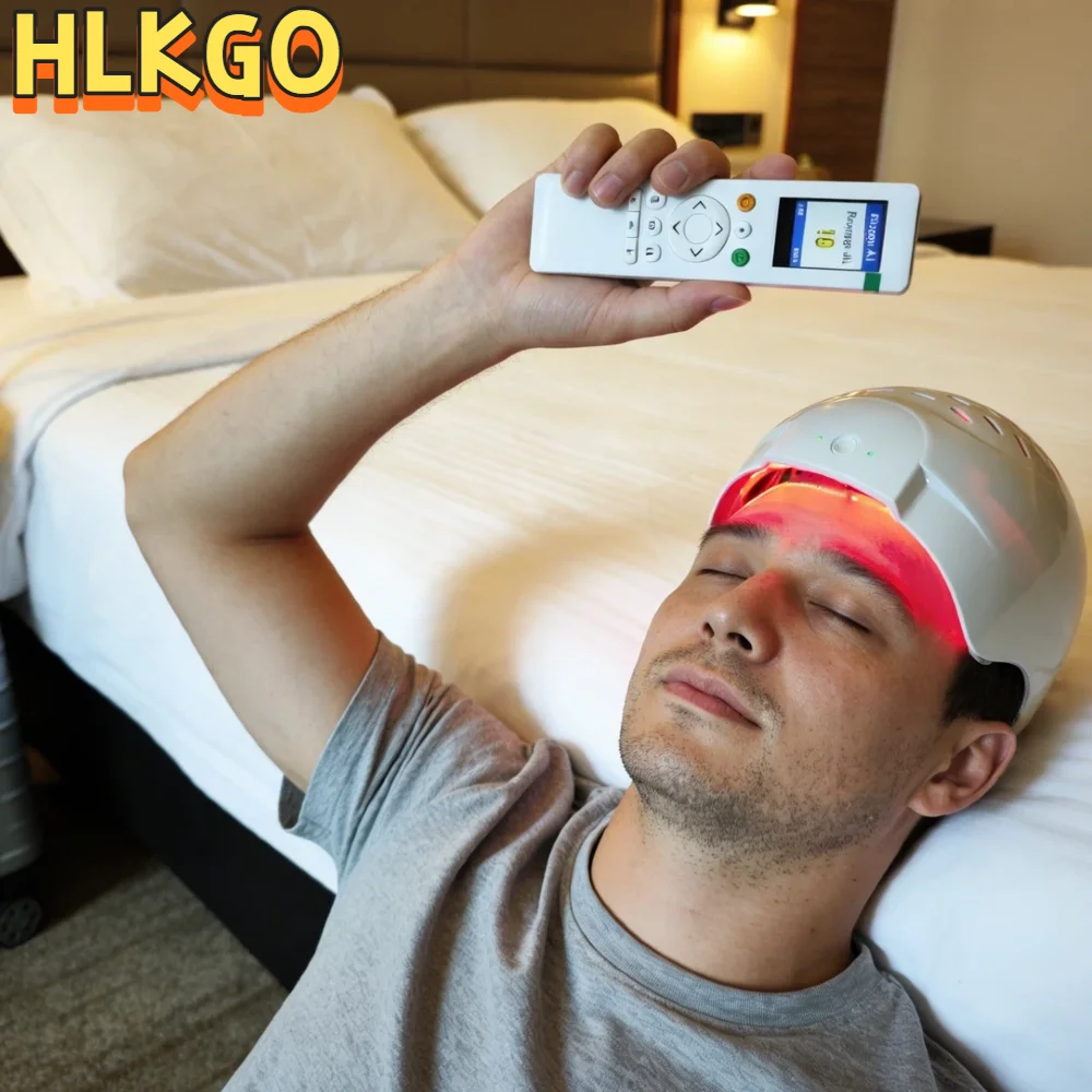 

Professional LLLT Laser Hair Growth Helmet 6750mW 300 Diodes 650nm, Hair Loss Prevention & Regrowth Treatment Cap