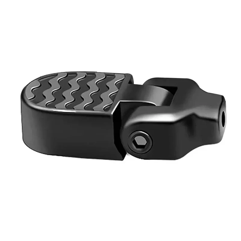 

Mini Bicycle Rear Pedals Aluminium Alloy Folding Foot Rest Bike Non-Slip Foot Pedal Quick Release Pedals