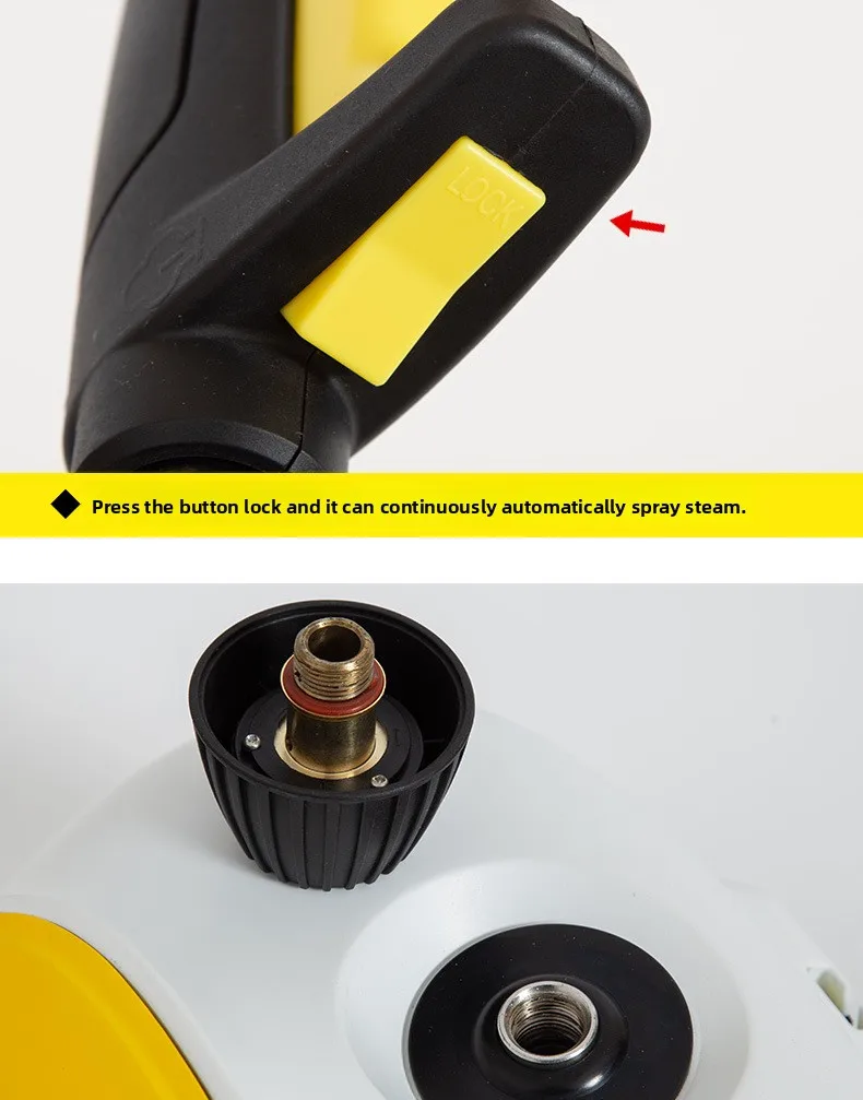 �Professioneller Dampfreiniger 2100 W – robustes Desinfektionsmittel für Autopflege, Polsterung, Fugenmörtelreinigung und Geruchsentfernung von Haustieren – Detail 17