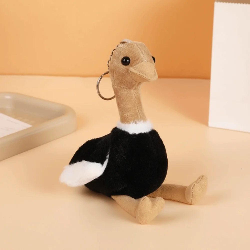 Rooster Soft Ostrich Kawaii Style Sweet Style Keychain Cute Design Keychain Key Ring Decor