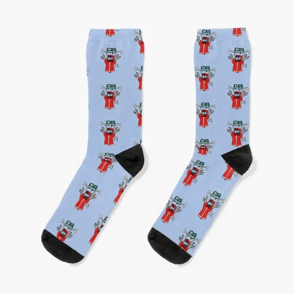 

Mechanicus Ave Omnissiah Socks FASHION anti slip football sheer Socks Man Women's